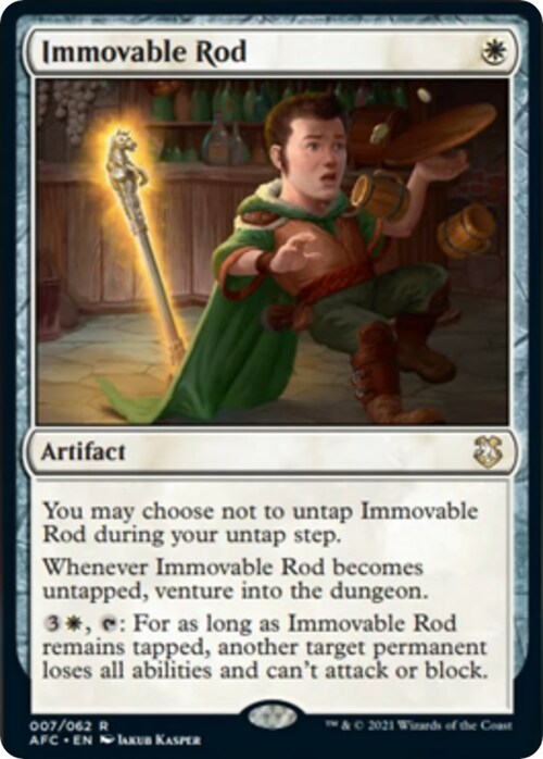 Immovable Rod Card Front