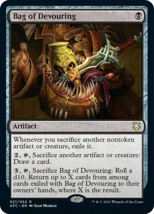 Bag of Devouring Card Front