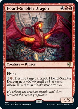 Hoard-Smelter Dragon Card Front