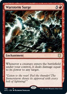 Warstorm Surge Card Front