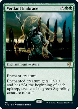 Verdant Embrace Card Front