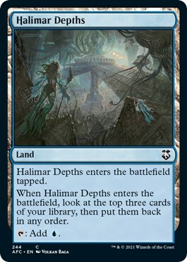 Halimar Depths Card Front