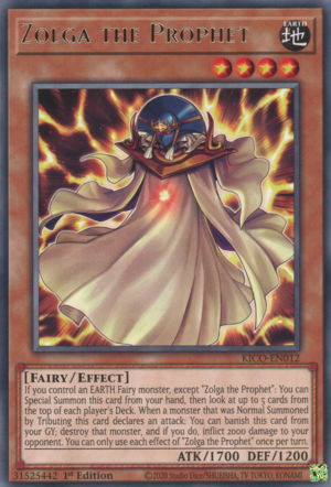 Zolga the Prophet Card Front