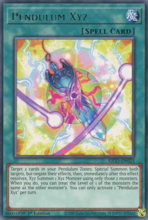 Pendulum Xyz Card Front