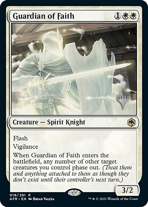 Guardian of Faith Card Front