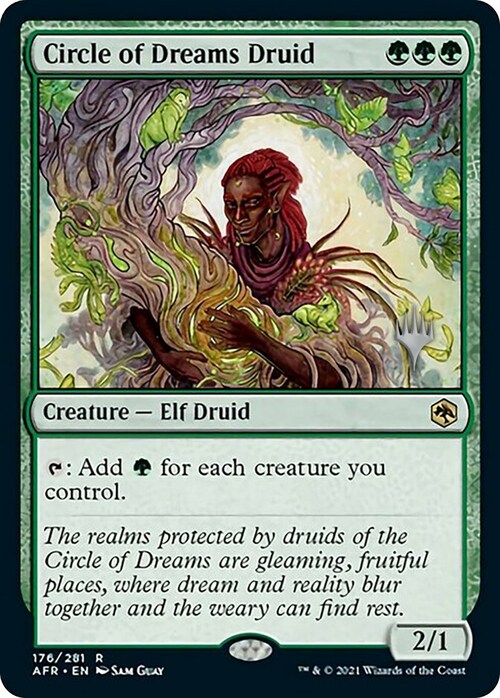 Circle of Dreams Druid Card Front