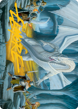 Art Series: Cave of the Frost Dragon (V.2) Card Front