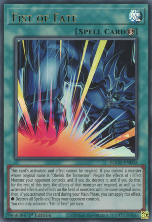 Fist of Fate Card Front