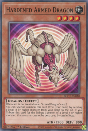 Hardened Armed Dragon Card Front