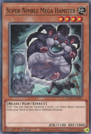 Super-Nimble Mega Hamster Card Front