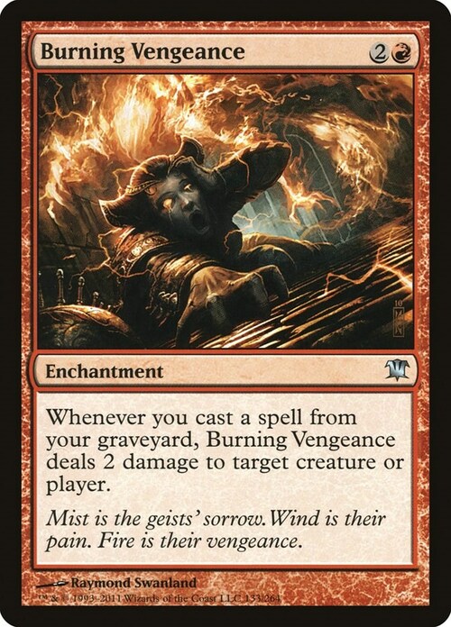 Burning Vengeance Card Front