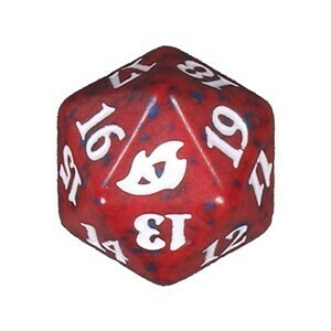 Ikoria: Lair of Behemoths: Dado D20 (Rosso)