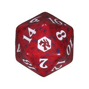 Avventure nei Forgotten Realms: Dado D20 (Rosso)