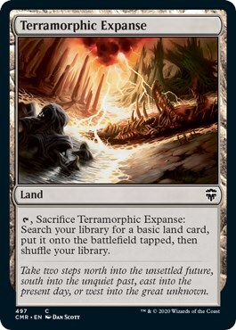 Terramorphic Expanse (V.1) Card Front