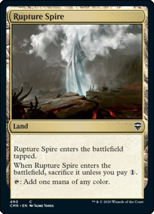 Rupture Spire Card Front