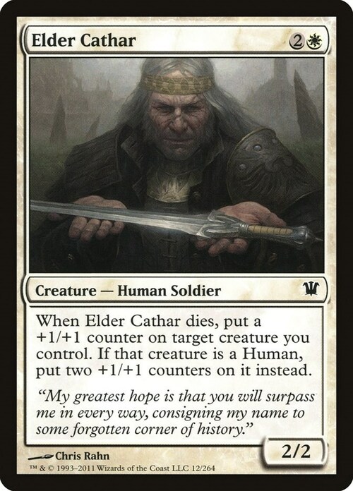 Elder Cathar Card Front