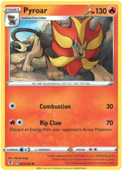 Pyroar [Combustion | Rip Claw]