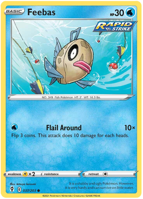 Feebas Card Front