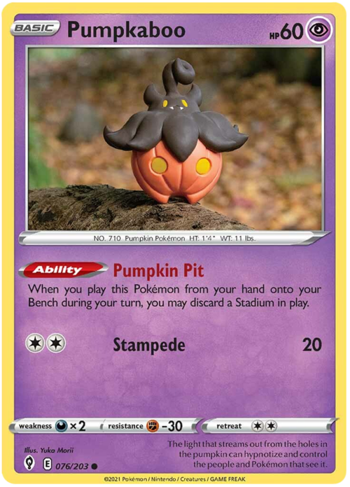 Pumpkaboo Card Front