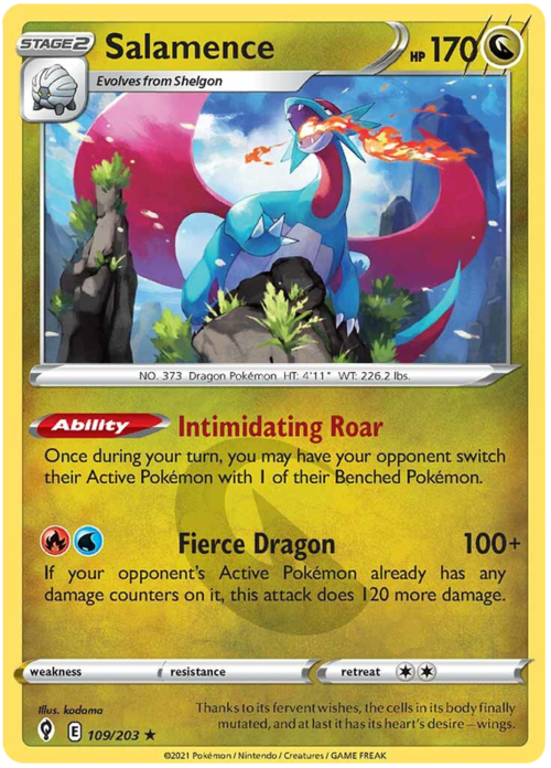 Salamence Card Front