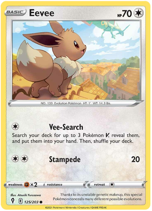 Eevee Card Front