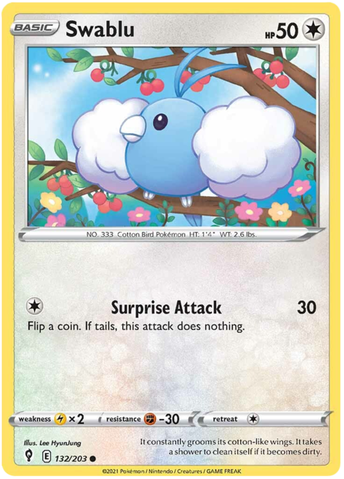 Swablu Card Front