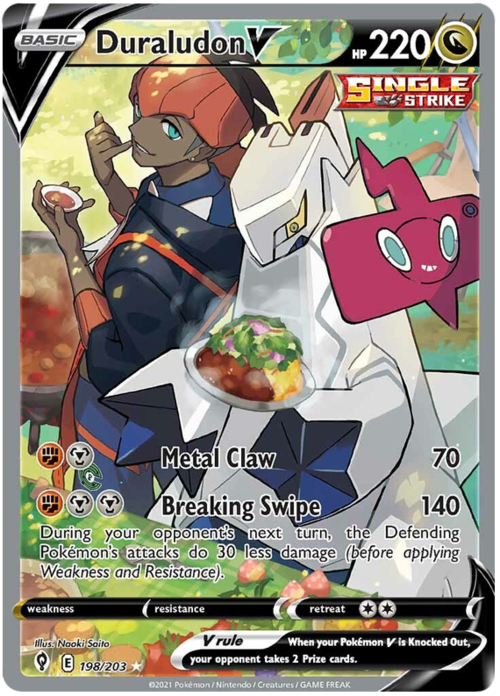 Duraludon V Card Front