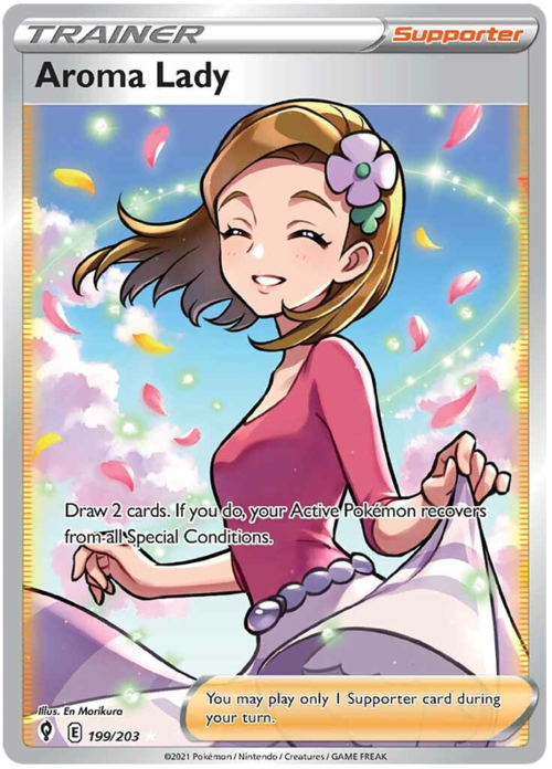 Aroma Lady Card Front