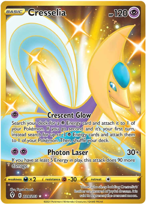 Cresselia Card Front