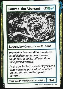 Louvaq, the Aberrant Card Front