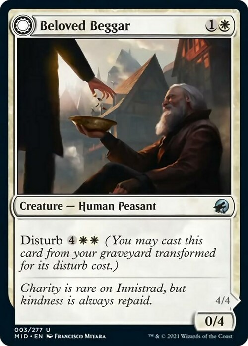 Beloved Beggar // Generous Soul Card Front