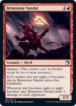 Brimstone Vandal Card Front