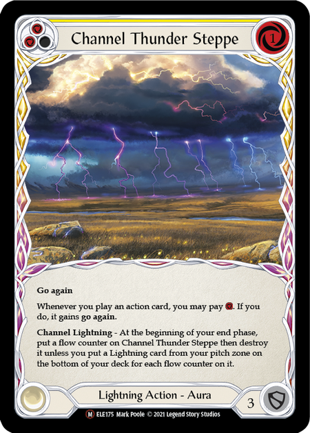 Channel Thunder Steppe Card Front