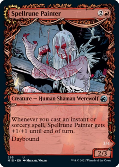 Spellrune Painter // Spellrune Howler Card Front