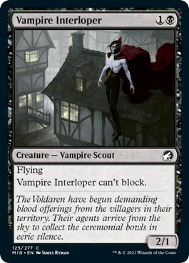 Vampire Interloper Card Front