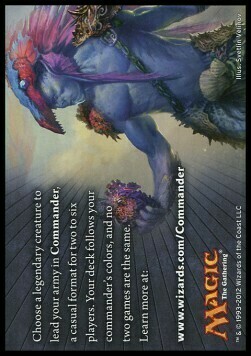 Tip: Commander Card Front