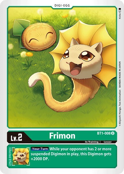 Frimon Card Front