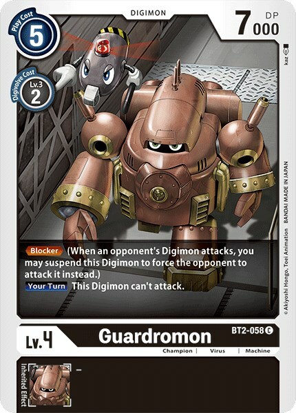 Guardromon Card Front