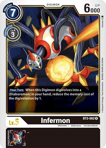 Infermon Card Front