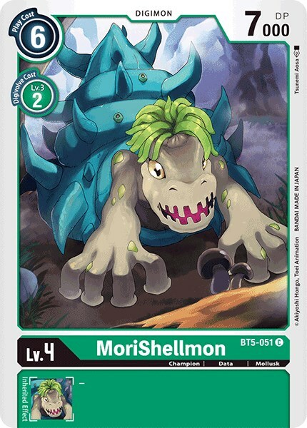 MoriShellmon Card Front