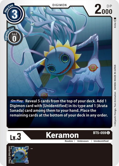 Keramon Card Front