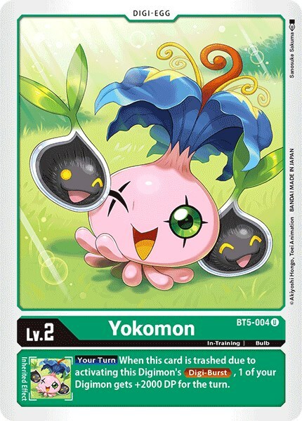 Yokomon Card Front