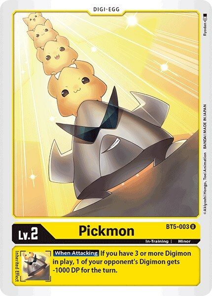 Pickmon Card Front