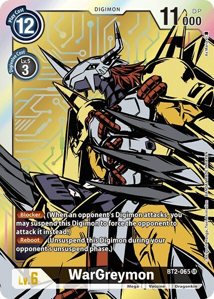 WarGreymon Card Front