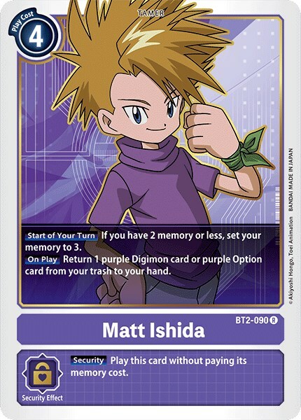 Matt Ishida Card Front