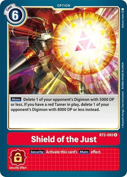 Shield of the Just Card Front