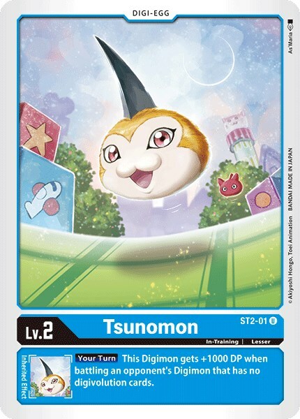 Tsunomon Card Front