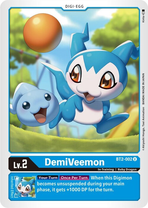 DemiVeemon Card Front