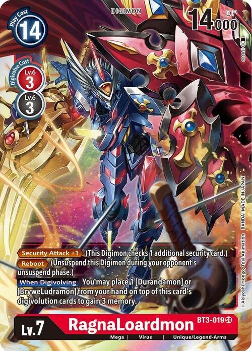 RagnaLoardmon Card Front