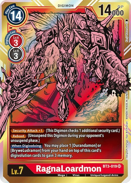 RagnaLoardmon Card Front